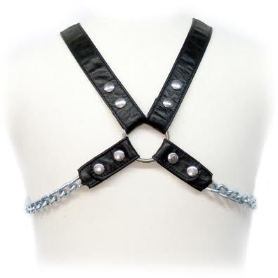 LEATHER BODY Chain Harness II muški kožni pojas za tijelo