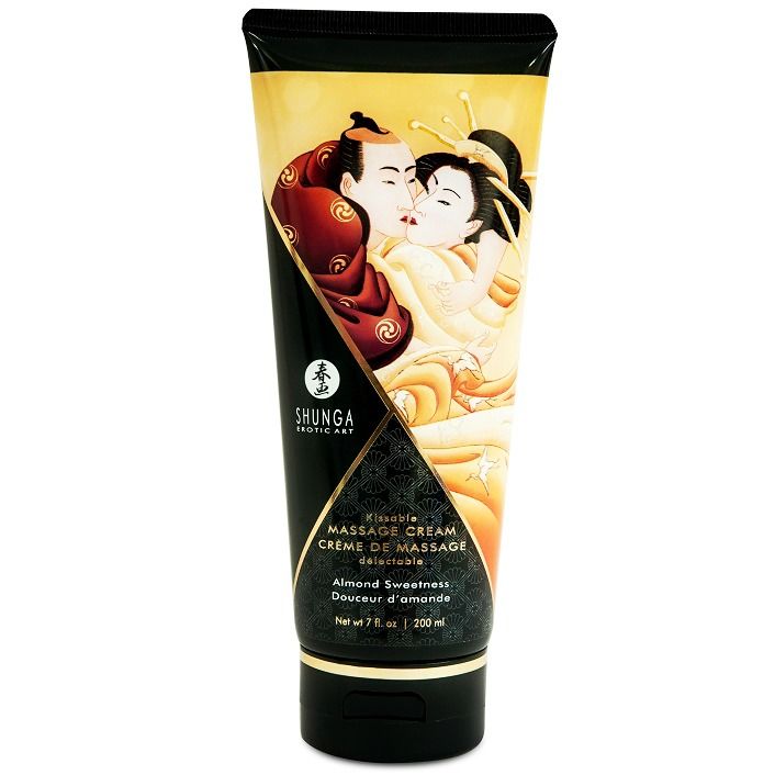 Shunga Sweet Almond masažna krema, 200 ml