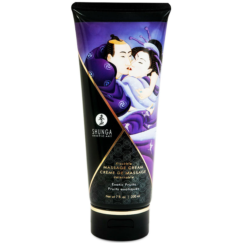 Shunga Exotic Fruits masažna krema za senzualne masaže, 200 ml