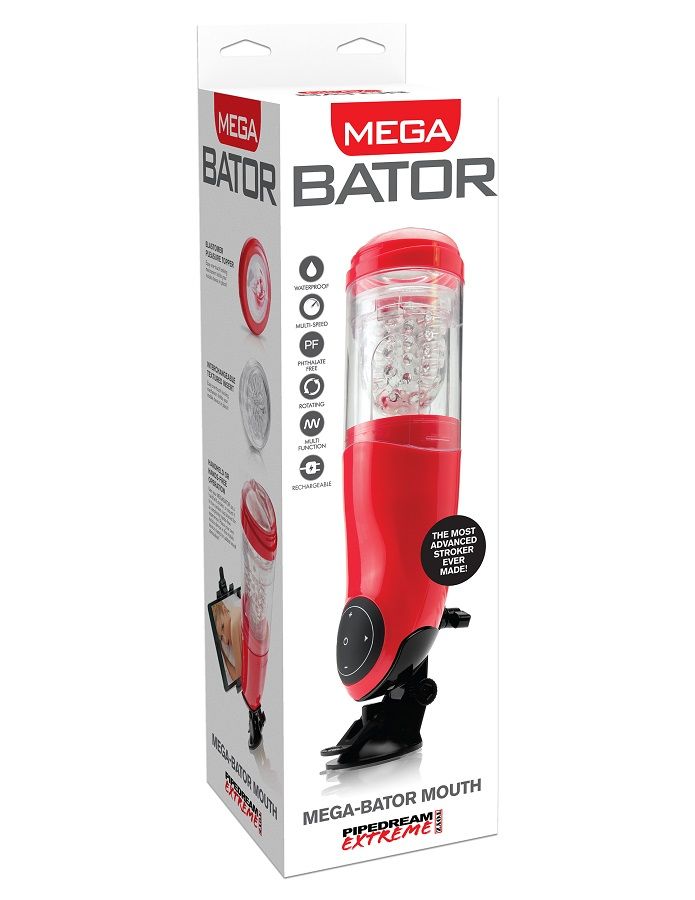 EXTREME TOYZ Mega Bator masturbator s rotacijom i vibracijama