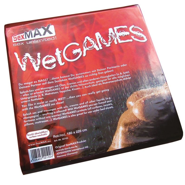 JOYDIVISION SexMAX Wetgames plahta za intimne igre