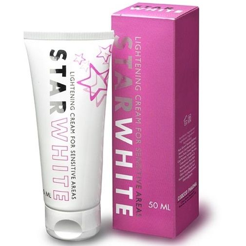 COBECO Star White krema za posvjetljivanje intimne kože, 50 ml