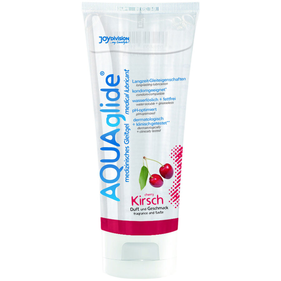 JOYDIVISION AQUAglide Cherry lubrikant s okusom trešnje, 100 ml
