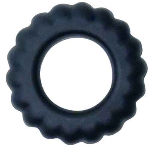 BAILE TITAN prsten za penis bez vibracija, crni, 2 cm