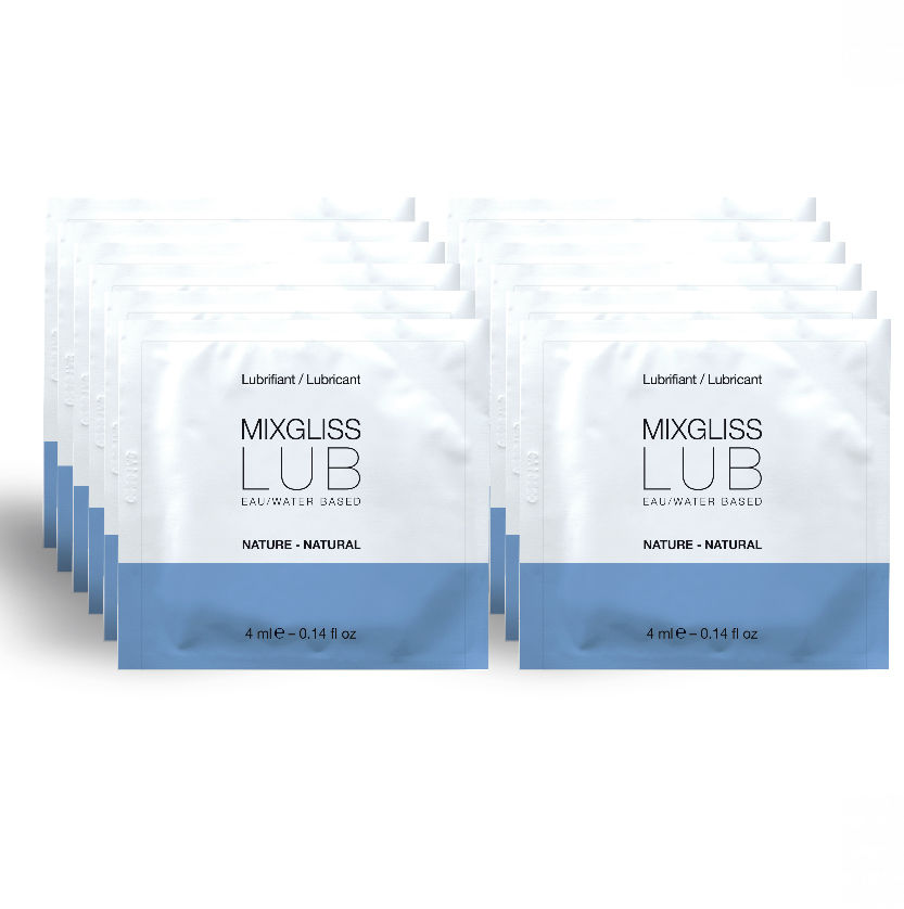 MIXGLISS Natural lubrikant na bazi vode, 12 pojedinačnih doza