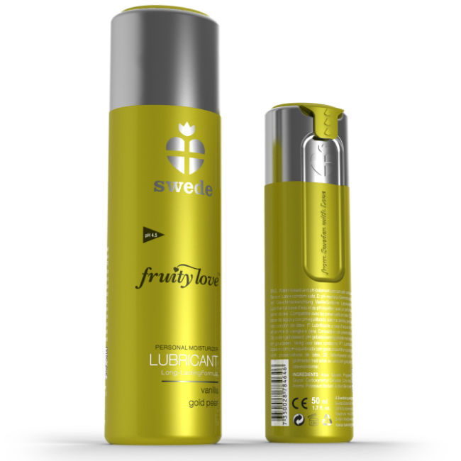 Swede Fruity Love lubrikant s okusom vanilije i kruške, 100 ml