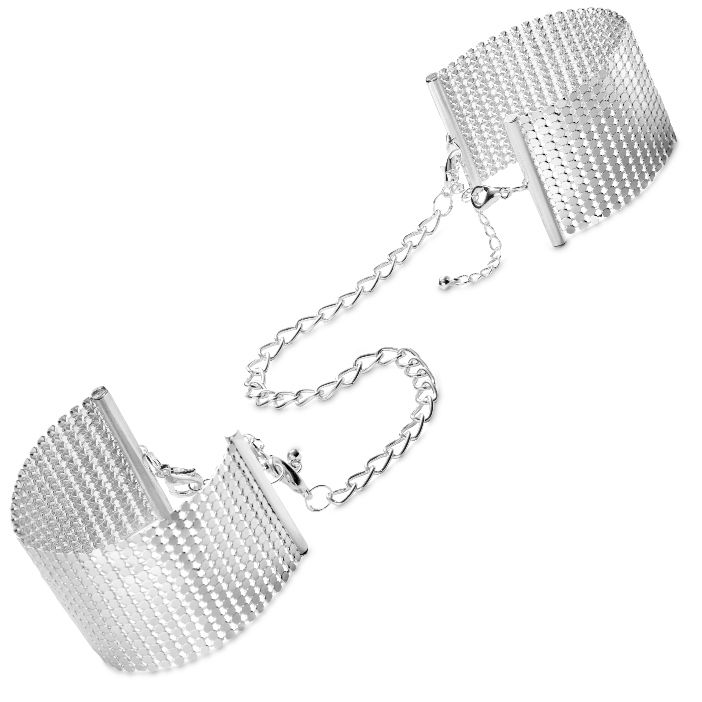Srebrne lisice Bijoux Indiscrets Désir Métallique