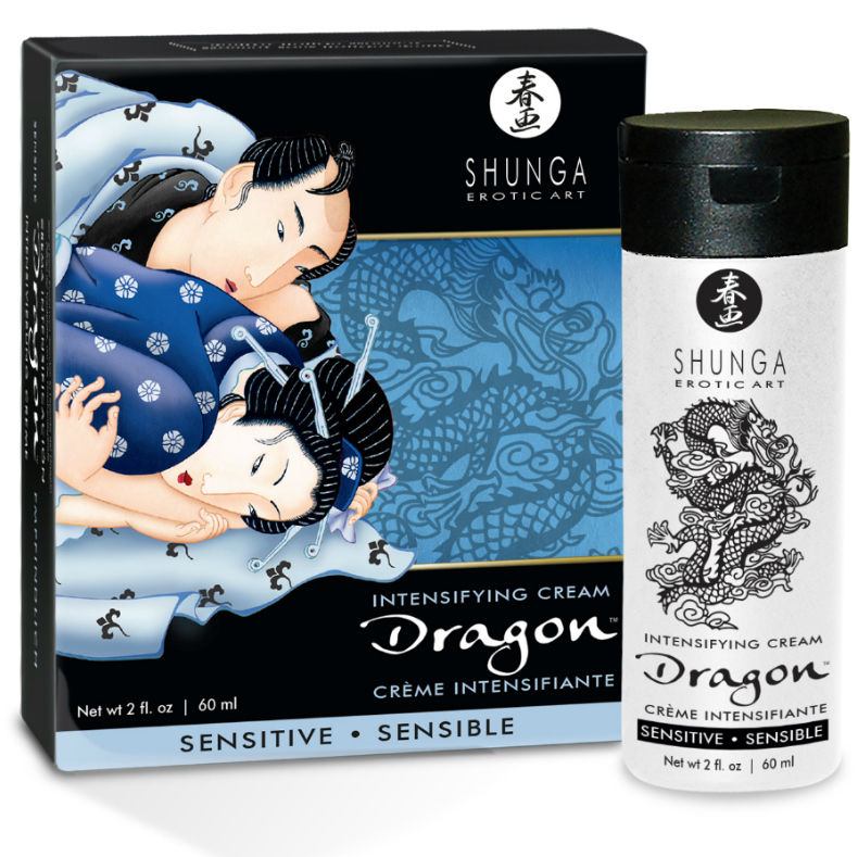 SHUNGA Dragon Sensitive krema za parove, 60 ml