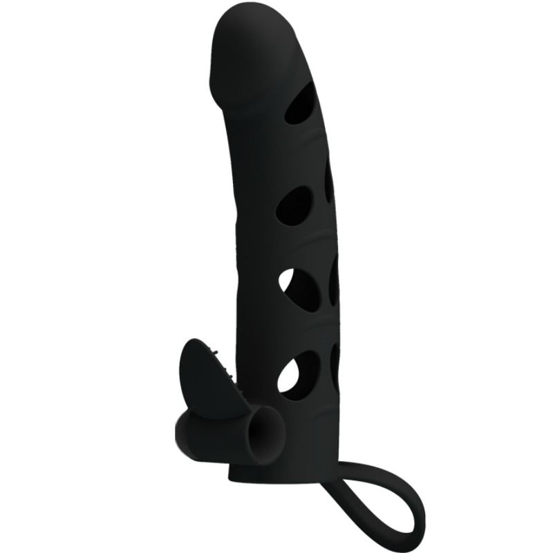 Pretty Love navlaka za penis s vibracijama, 15,2 cm