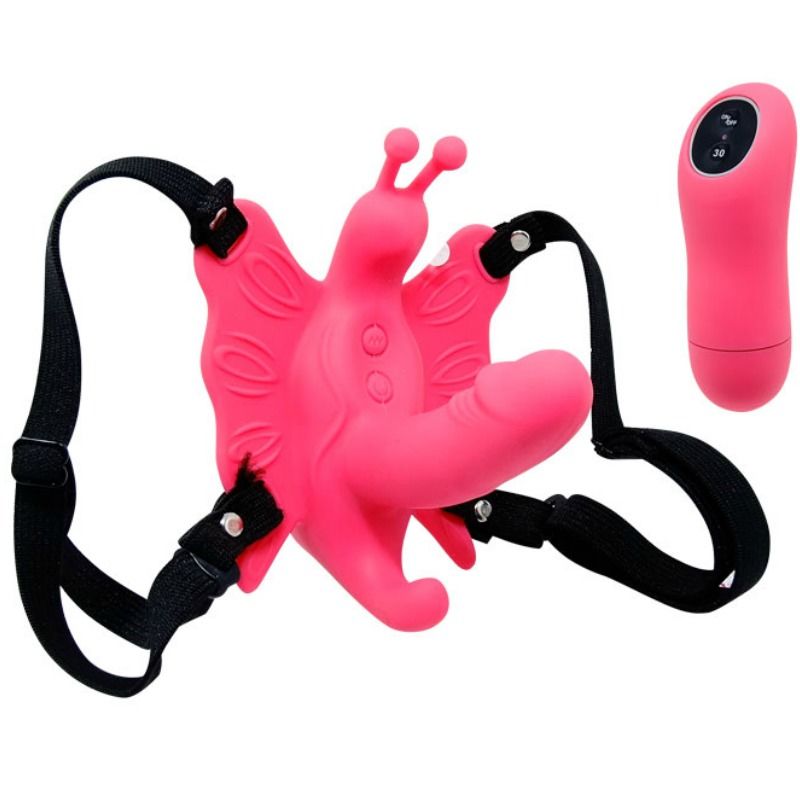BAILE Ultra Passionate vibrator s daljinskim upravljačem i leptirićem