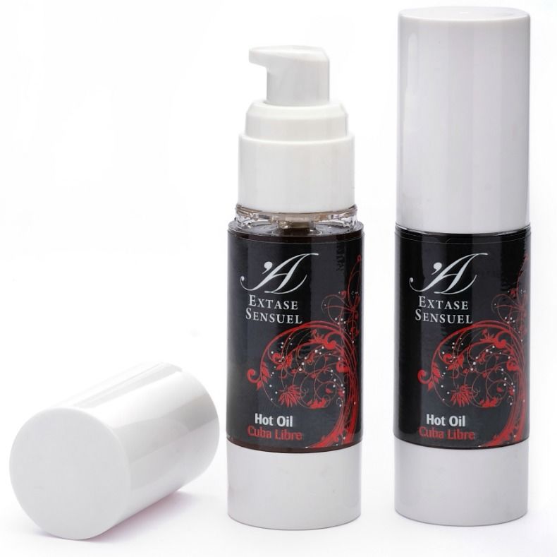 Extase Sensual Cuba Free ulje za masažu s učinkom zagrijavanja, 30 ml