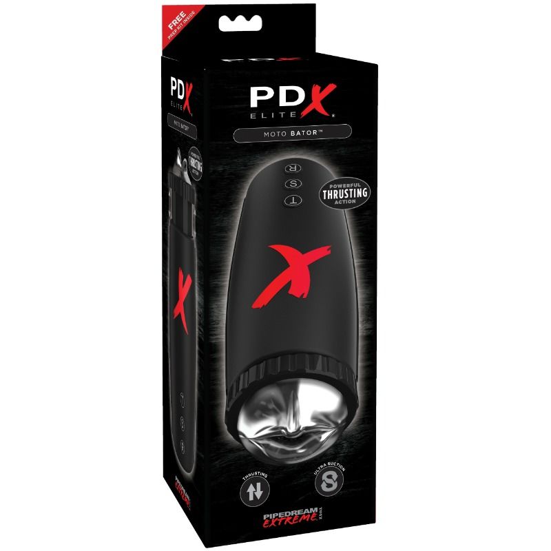PDX ELITE Moto Bator automatski masturbator s usisnom funkcijom