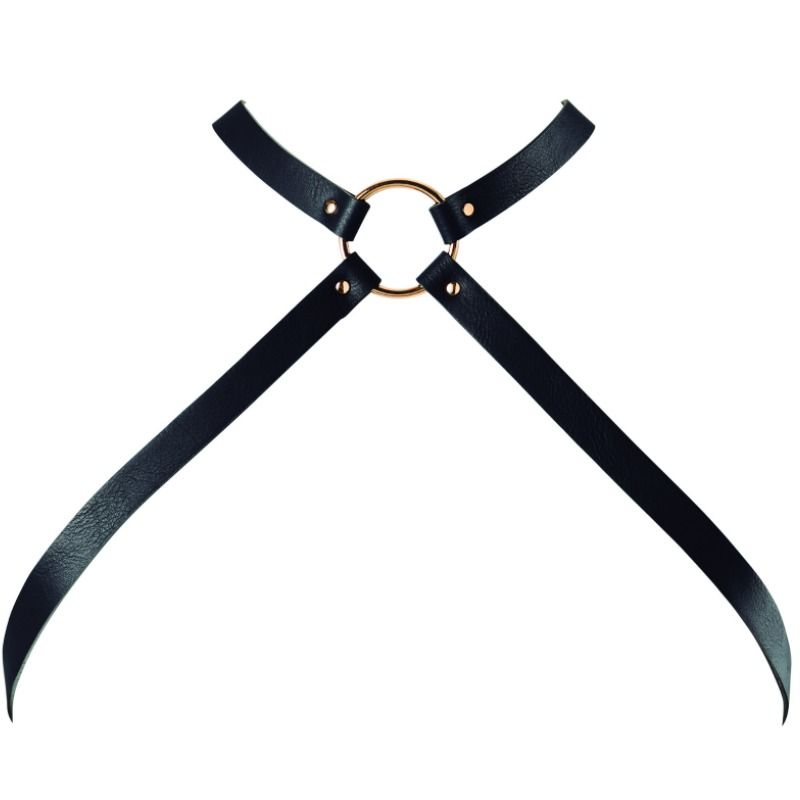 Bijoux Indiscrets Maze harness za prsa u crnoj boji
