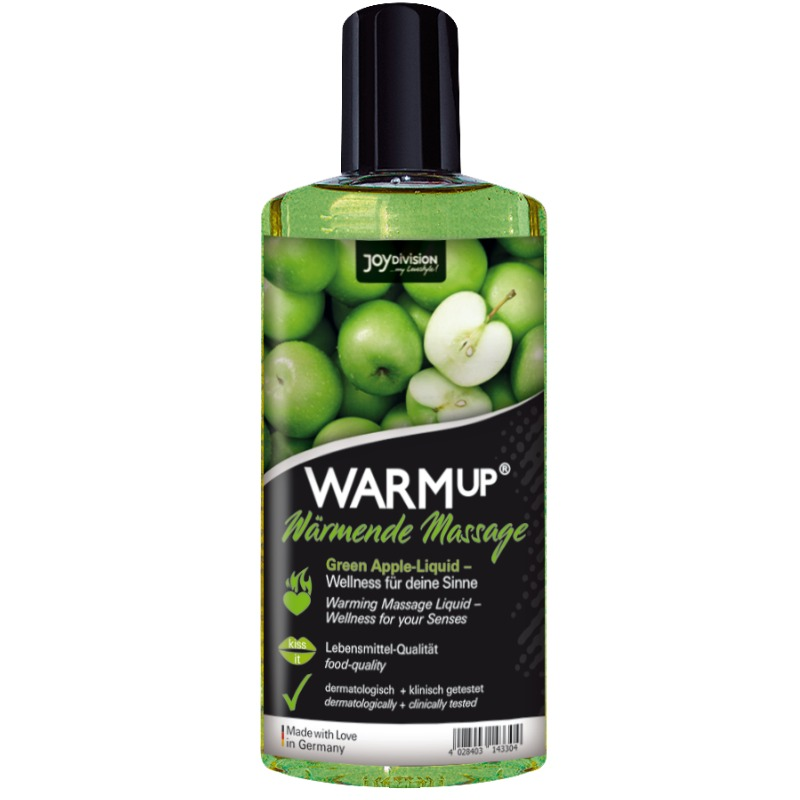JOYDIVISION WARMup masažno ulje sa zelenom jabukom, 150 ml