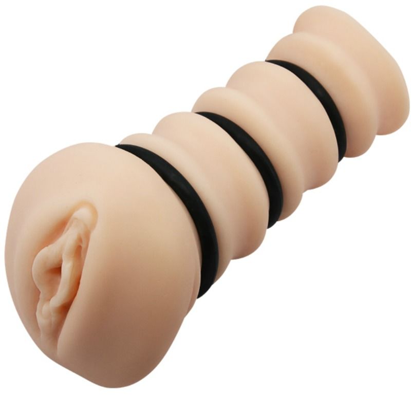 CRAZY BULL masturbator s prstenovima, model vagina 2