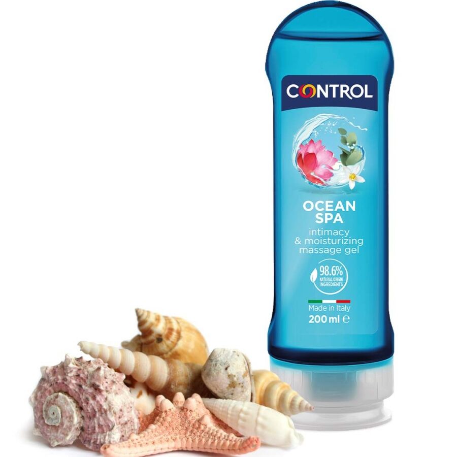 Control Mediterranean Sea 2 u 1 masažni gel, 200 ml