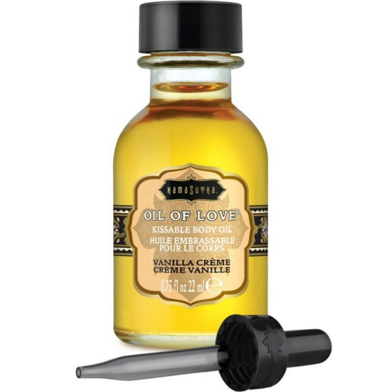 KamaSutra Oil of Love ulje za ljubljenje s okusom vanilije, 22 ml