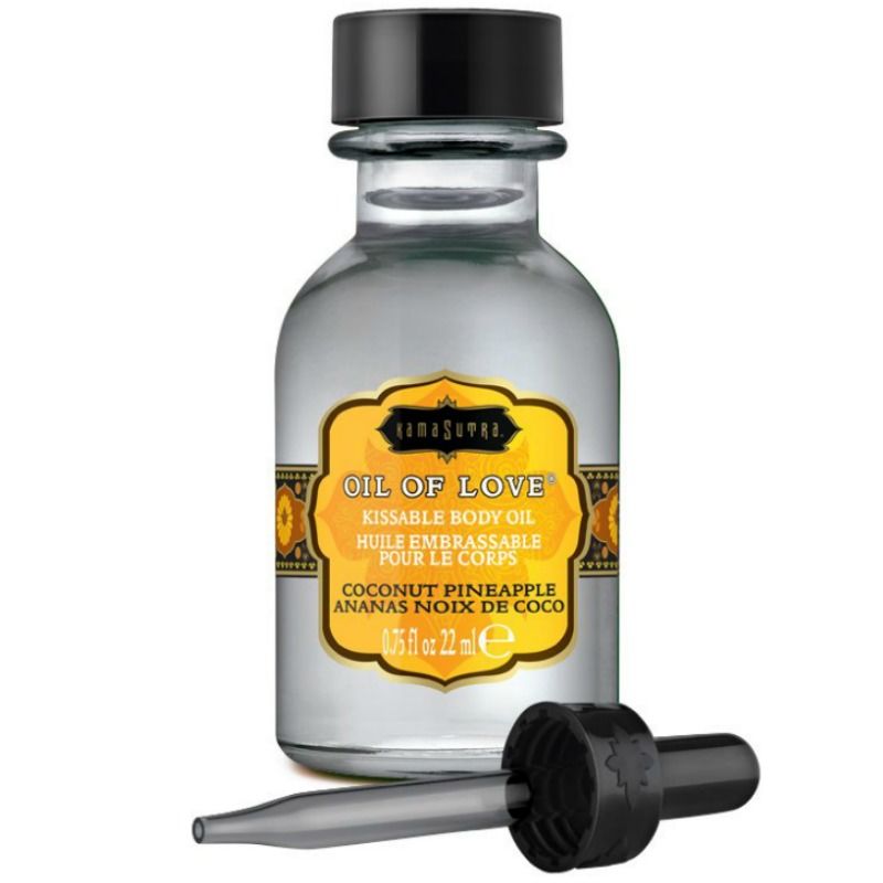 Kamasutra Oil of Love ulje za ljubljenje s kokosom i ananasom, 22 ml
