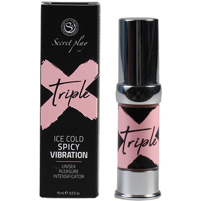 SECRETPLAY Triple X stimulirajući uniseks gel, 15 ml