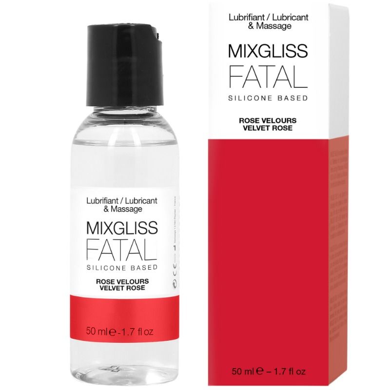 Mixgliss Fatal Roses silikonski lubrikant s mirisom ruže, 50 ml
