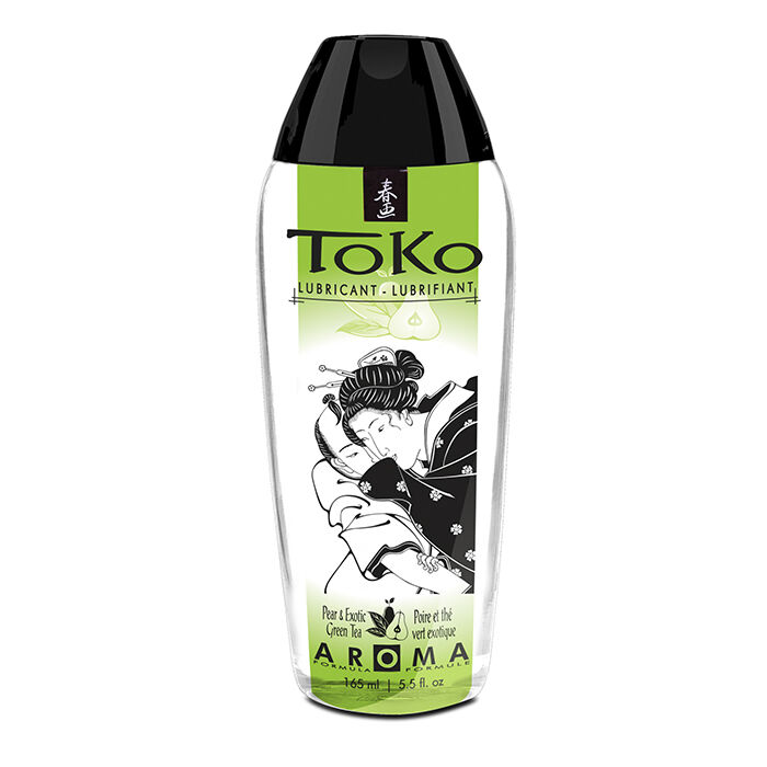 Shunga Toko lubrikant s okusom kruške i egzotičnog zelenog čaja, 165 ml