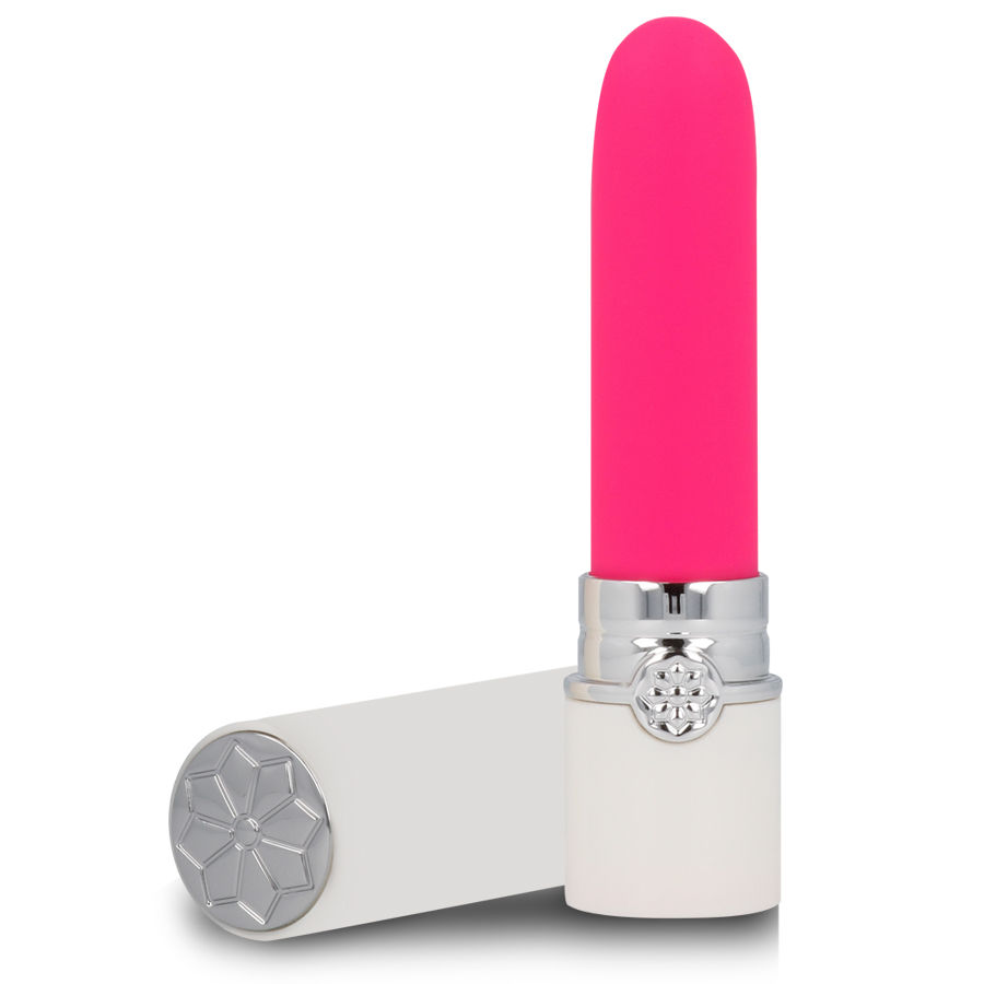 LIPS STYLE Cleo mini vibrator u bijeloj i ružičastoj boji