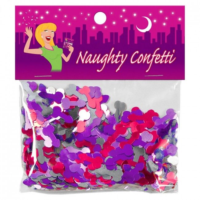 Kheper Games Naughty Confetti, konfeti u obliku penisa