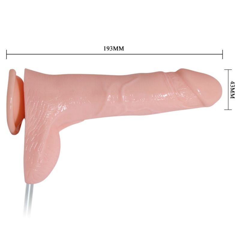BAILE vibrator s vakuumskom čašicom i funkcijom ejakulacije