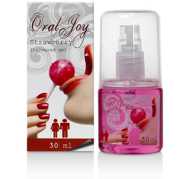 Cobeco Oral Joy Strawberry gel s aromom jagode za oralnu intimu, 30 ml
