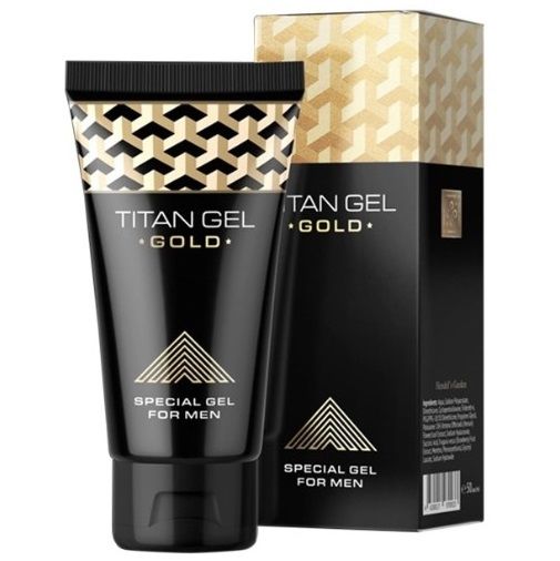 TITAN GEL Gold gel za masažu penisa, 50 ml