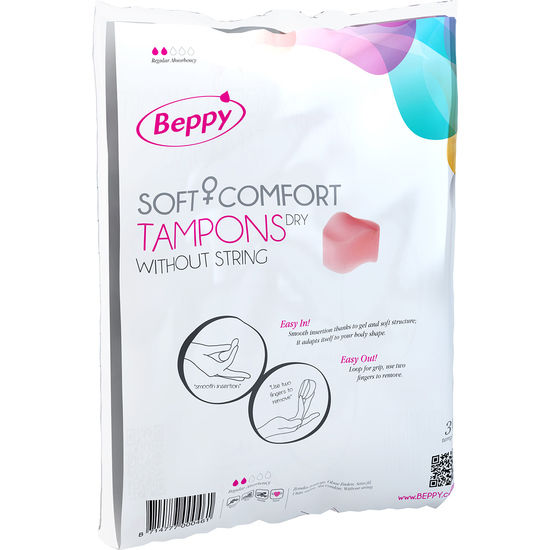 BEPPY Soft Comfort Dry tamponi bez končića za izvlačenje, 30 komada