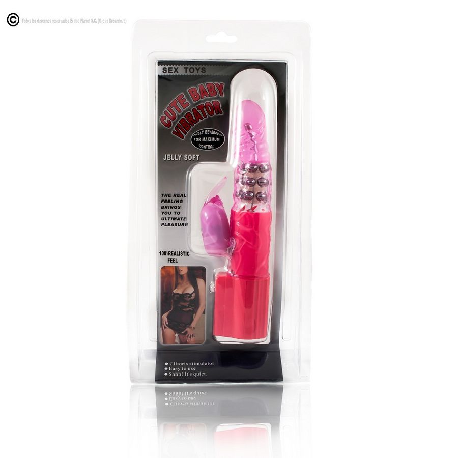 BAILE Pink Rabbit Rotator vibrator u obliku zeca