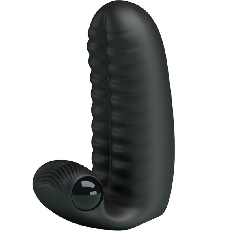 Pretty Love Abbott vibrator za prst s teksturiranom površinom