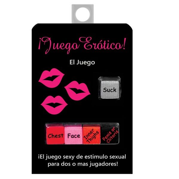 KHEPER GAMES erotske kockice, 5 kockica, španjolski