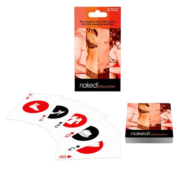 KHEPER GAMES Naked! Strip Poker erotska kartaška igra