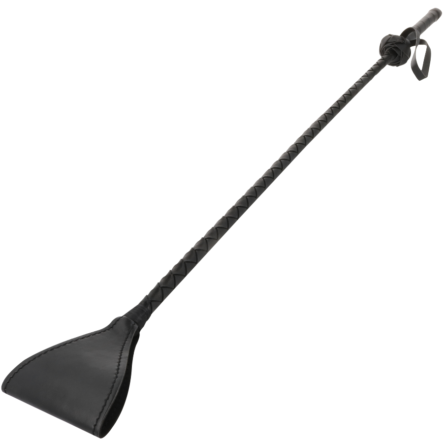 Fetiš bič DARKNESS SENSATIONS, 60 cm, crni
