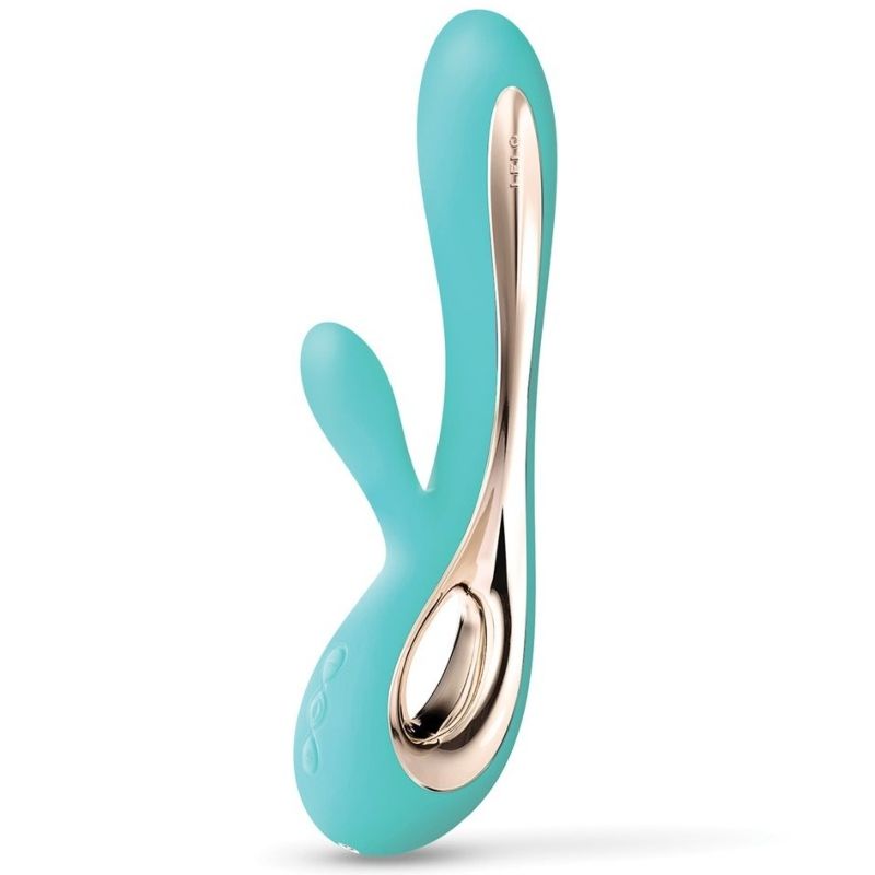 LELO Soraya 2 vibrator za klitoralnu i vaginalnu stimulaciju u akvamarin zelenoj boji