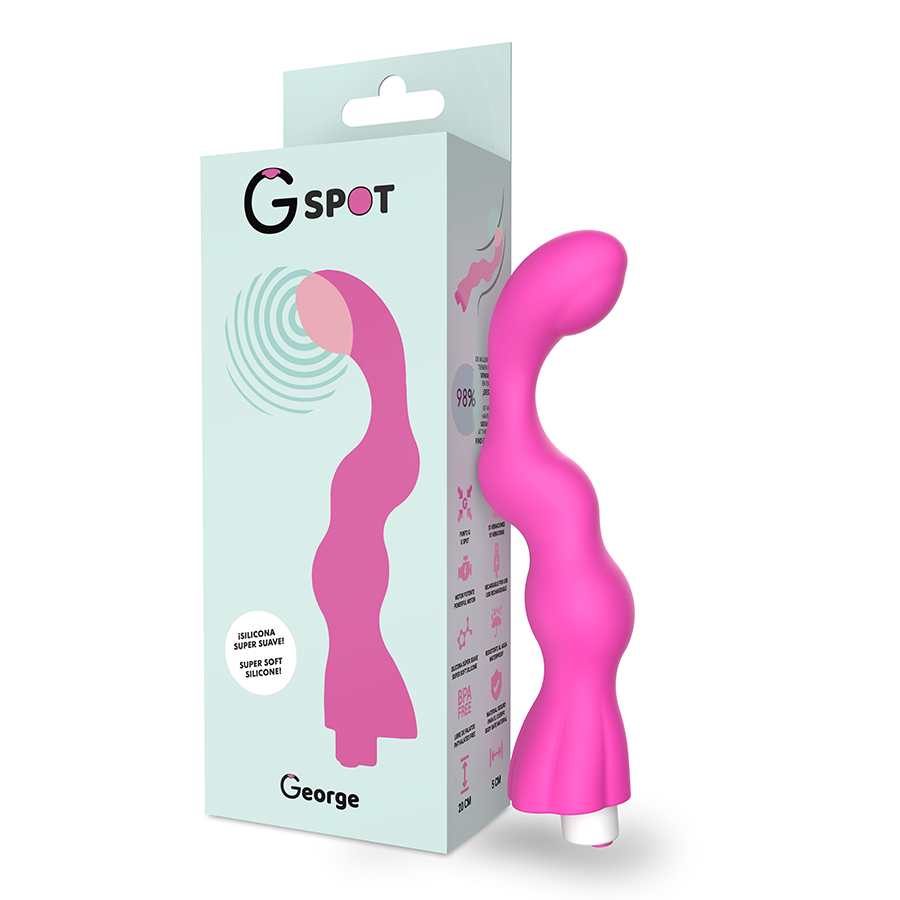 G-SPOT George vibrator za G točku, ružičasti