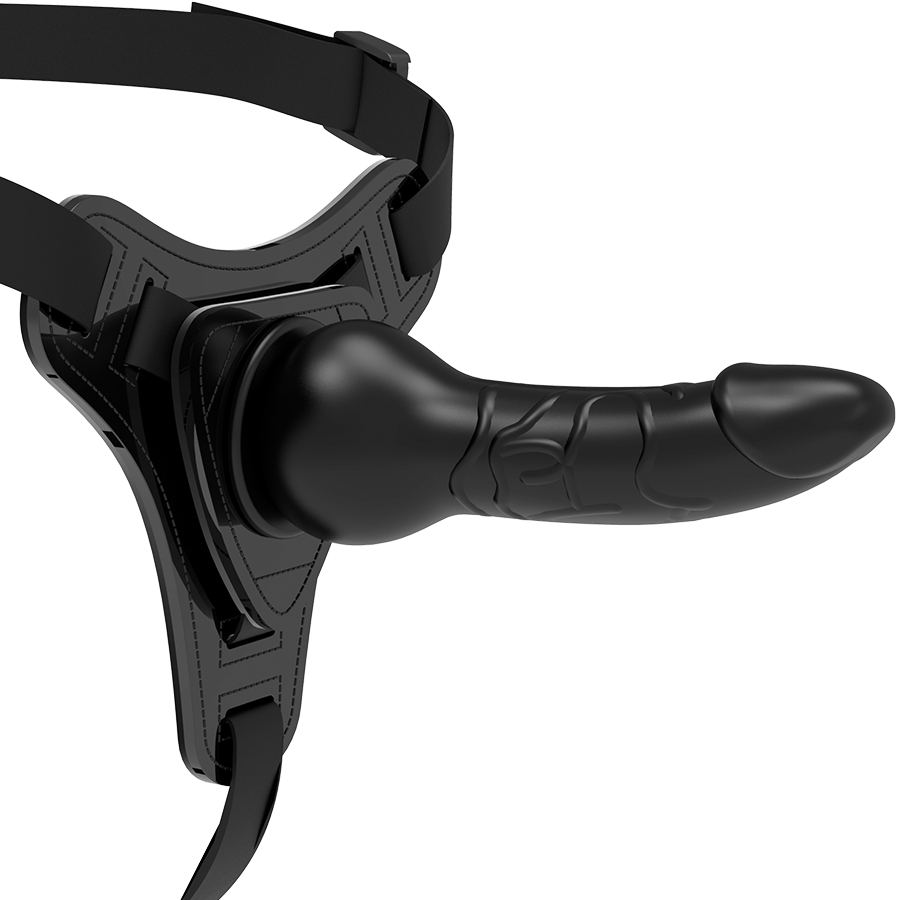 Fetish Submissive strap on pojas od silikona, 16 cm
