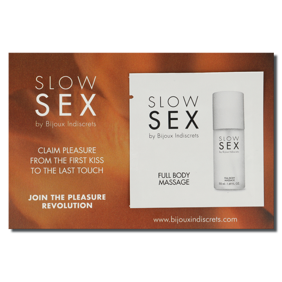Bijoux Indiscrets Slow Sex masažni gel za cijelo tijelo, 2 ml