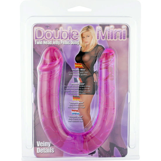 SEVEN CREATIONS dvostrani dildo s dva savitljiva kraja