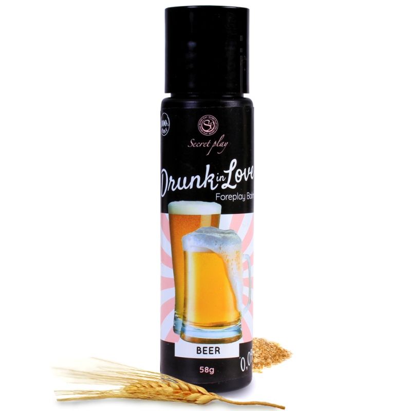 Secretplay Drunk in Love: Lubrikant s okusom piva, 60 ml