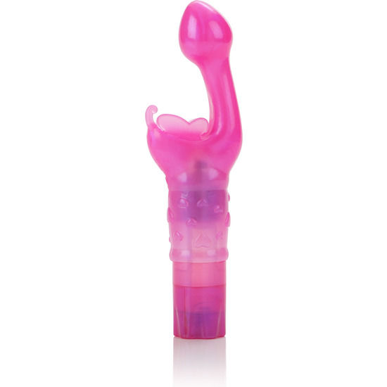 CalExotics Kiss Butterfly Kiss ružičasti vibrator za G točku