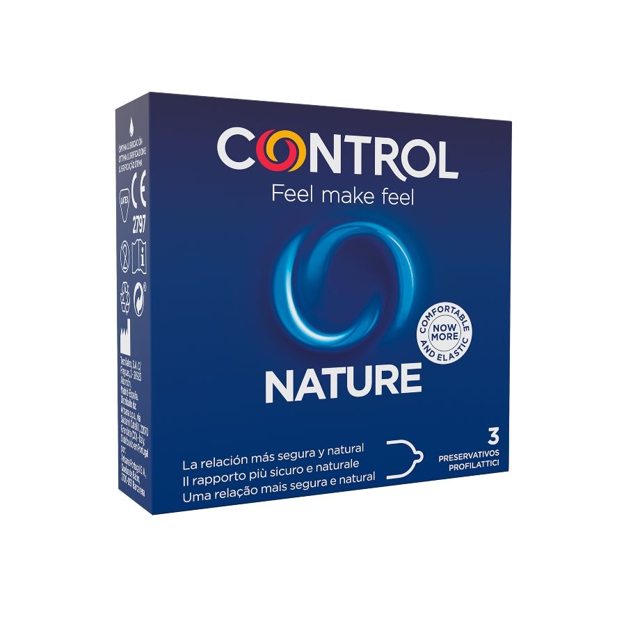 CONTROL Adapta Nature standardni kondomi, 3 komada