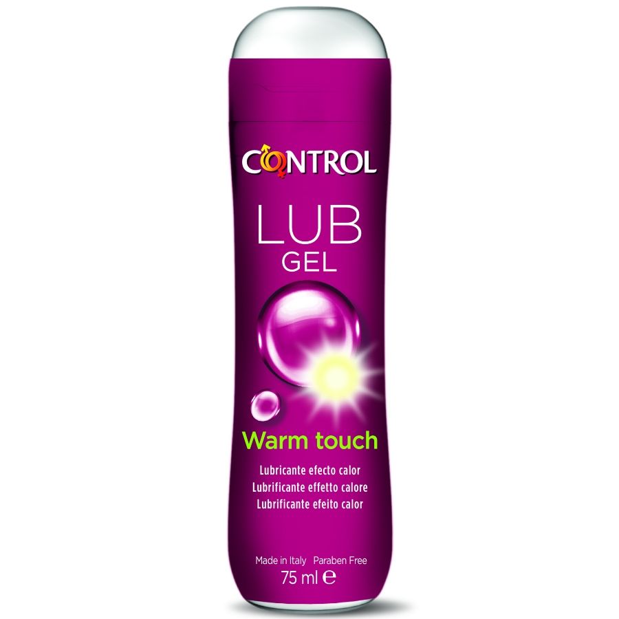 Control Lub Gel Warm Touch, lubrikant s učinkom zagrijavanja, 75 ml