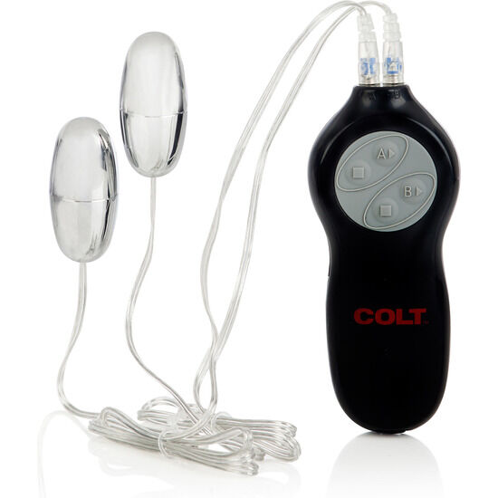 CalExotics Colt Twin Turbo kuglice za vaginalne vježbe sa 7 načina vibriranja