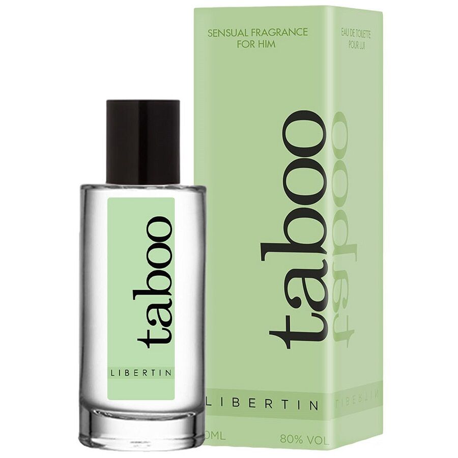 RUF Taboo Libertin parfem s feromonima za muškarce, Eau de Toilette, 50 ml