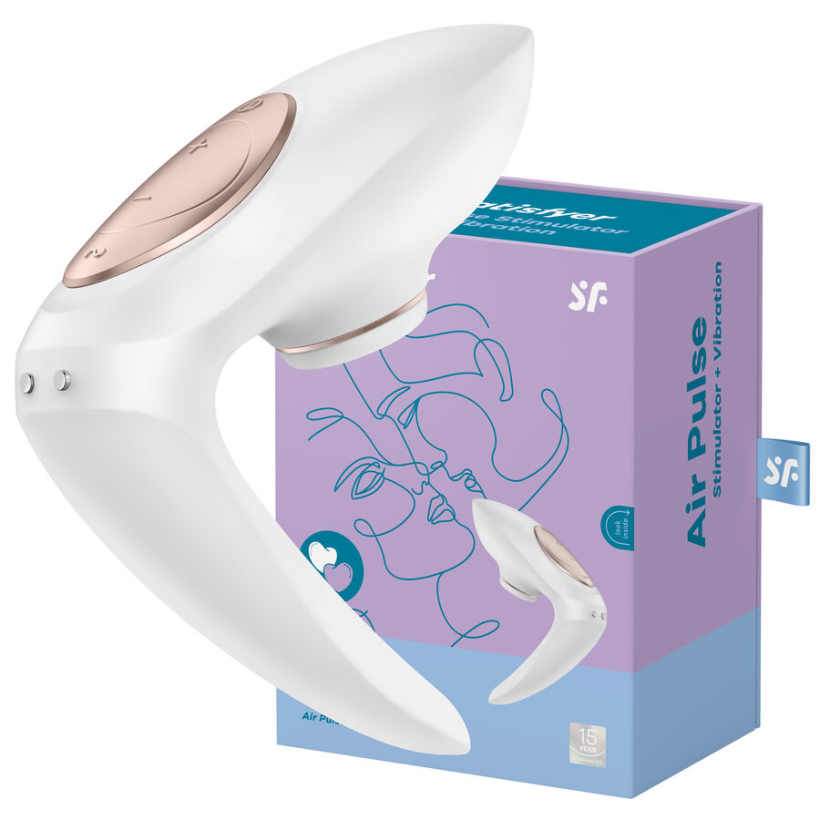 Satisfyer Pro 4 Couples 2020 Edition vibrator s tlačnim valovima