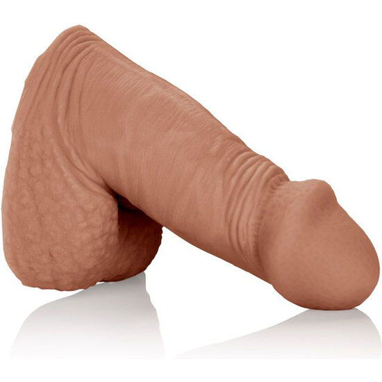 CalExotics Packing Penis, smeđi penis za pakiranje od TPR materijala, 12,75 cm