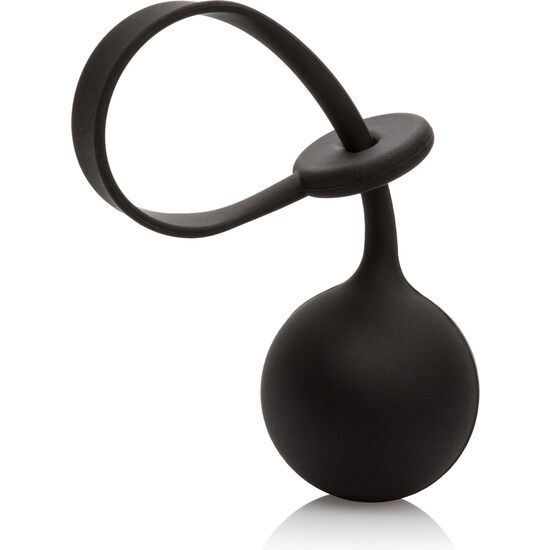 CalExotics Weighted Lasso Ring, elastični silikonski prsten za penis